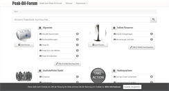 Desktop Screenshot of peak-oil-forum.de